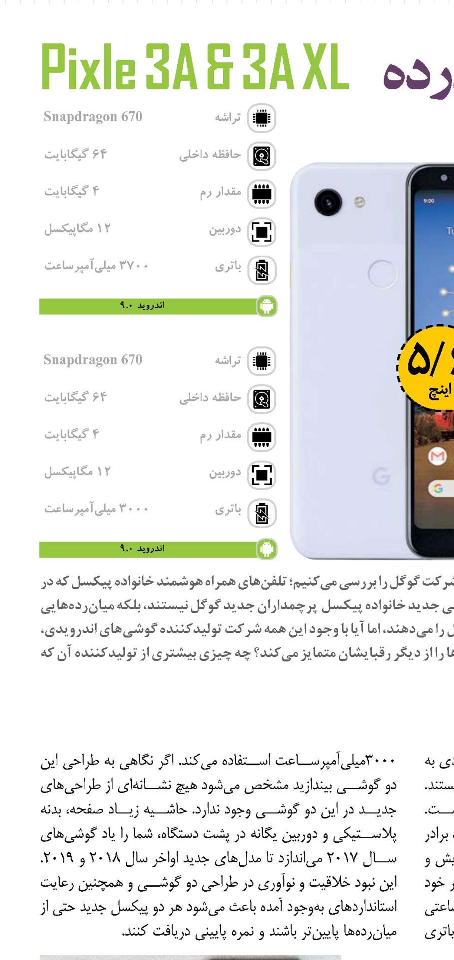 پیکسلی‌های میان‌رده