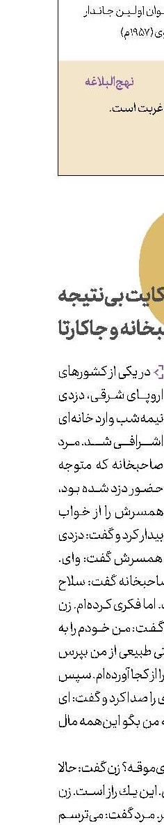 حكایت بی‌نتیجه  دزد و صاحبخانه و جاكارتا