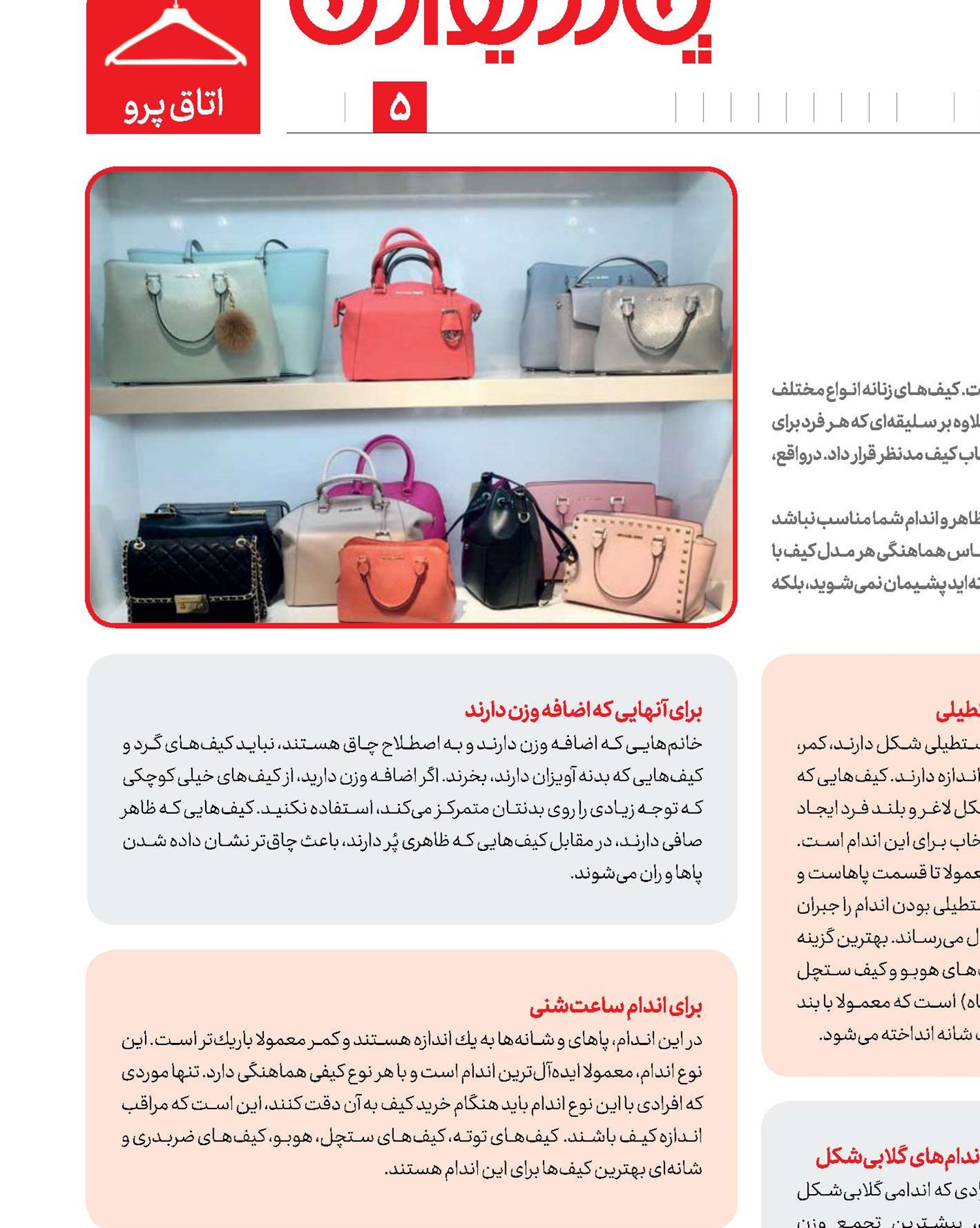 یک کیف شیک