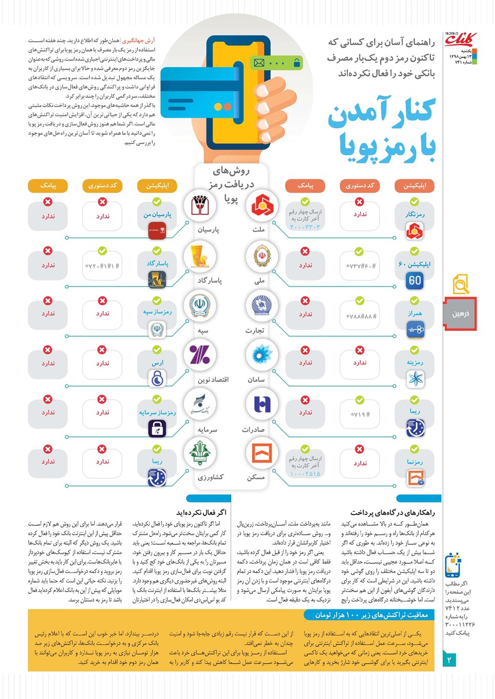 روزنامه تاریخ ۱۳ بهمن ۱۳۹۸