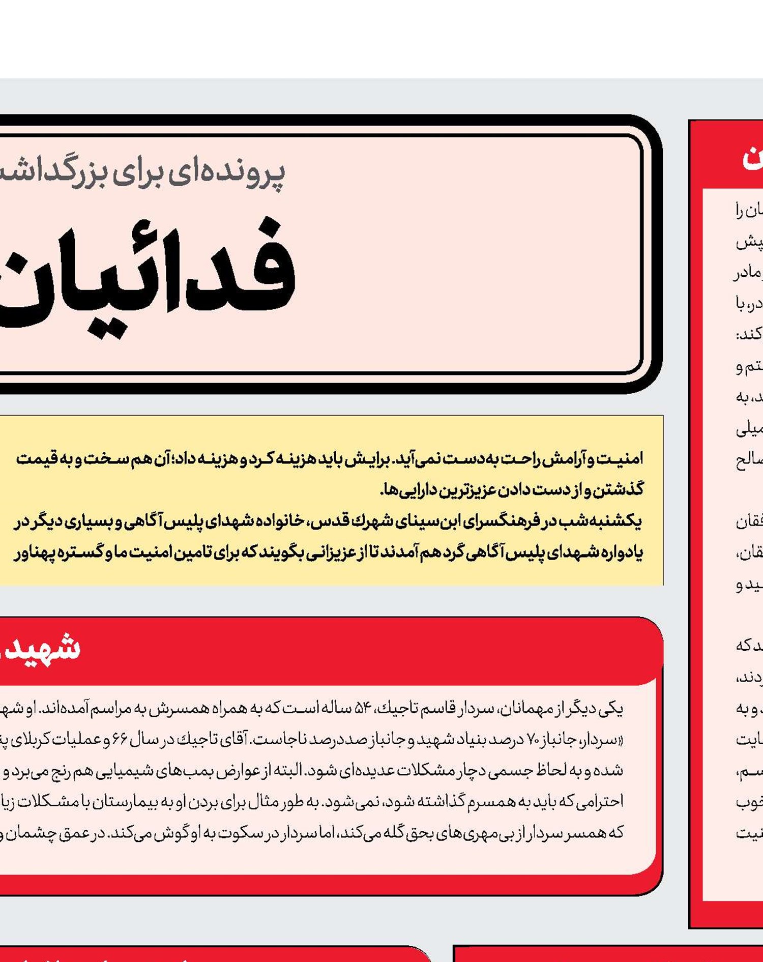 فدائیان امنیت