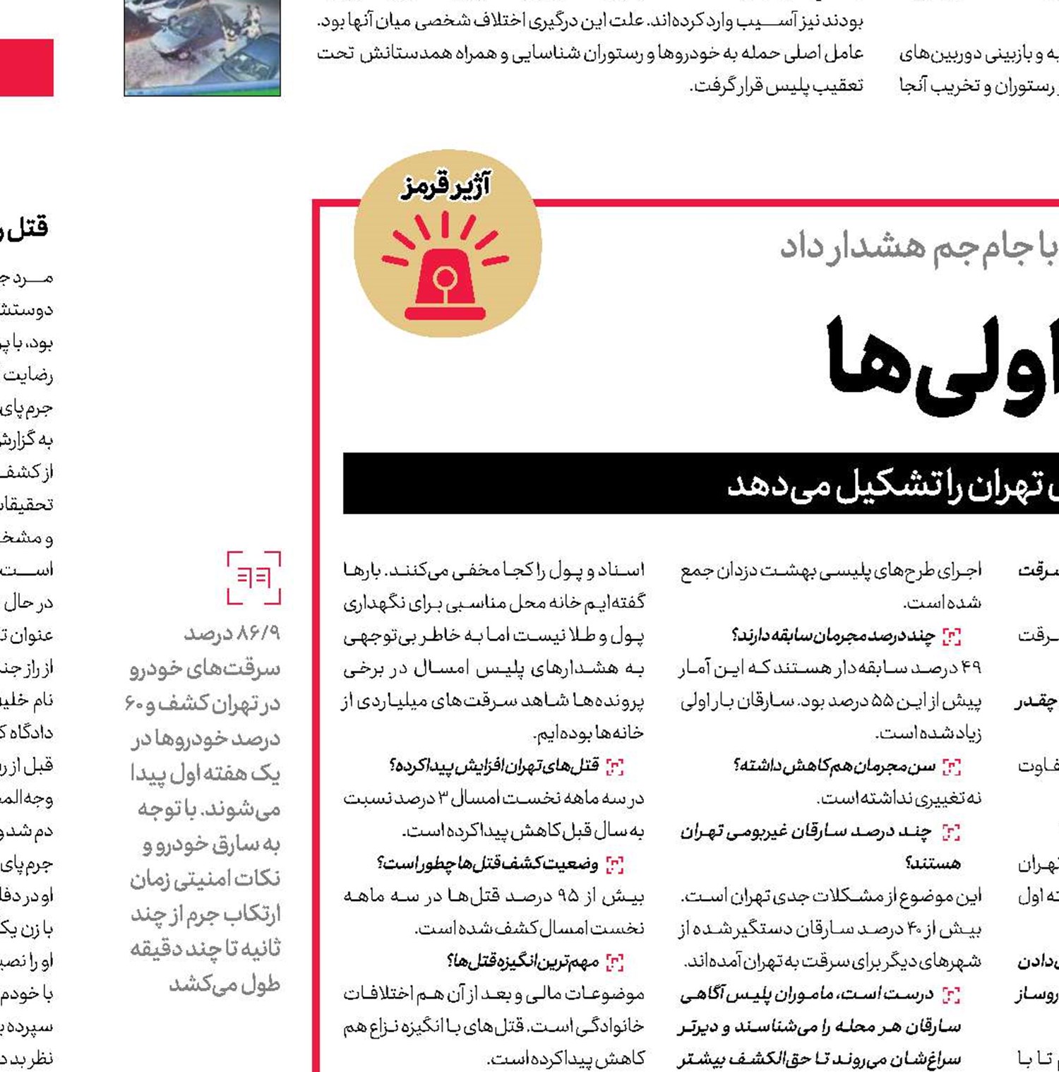  افزایش جرم‌اولی‌ها 