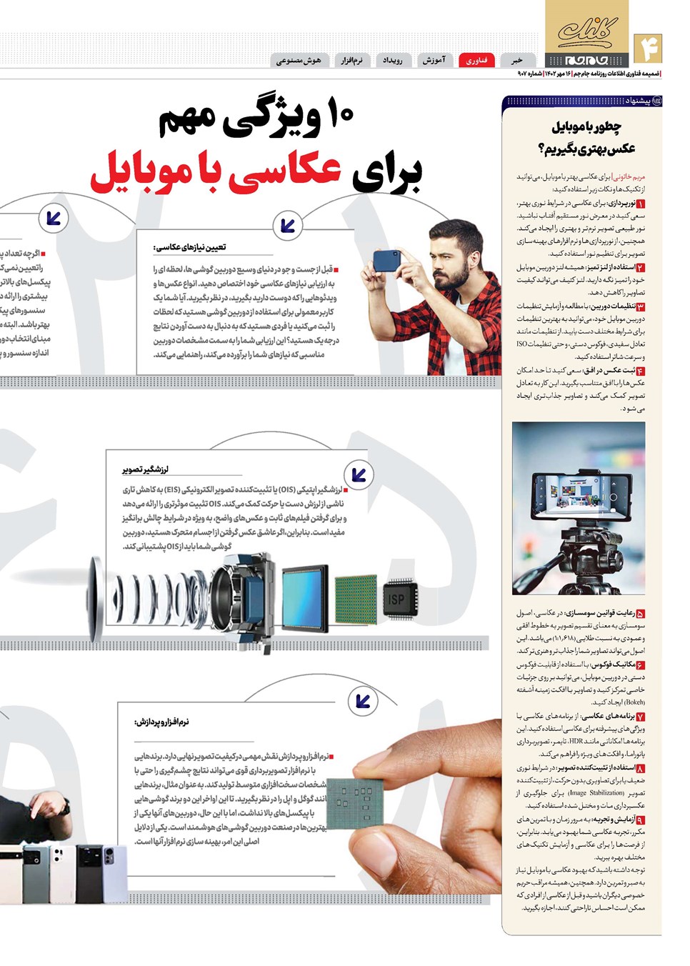 روزنامه تاریخ ۱۶ مهر ۱۴۰۲