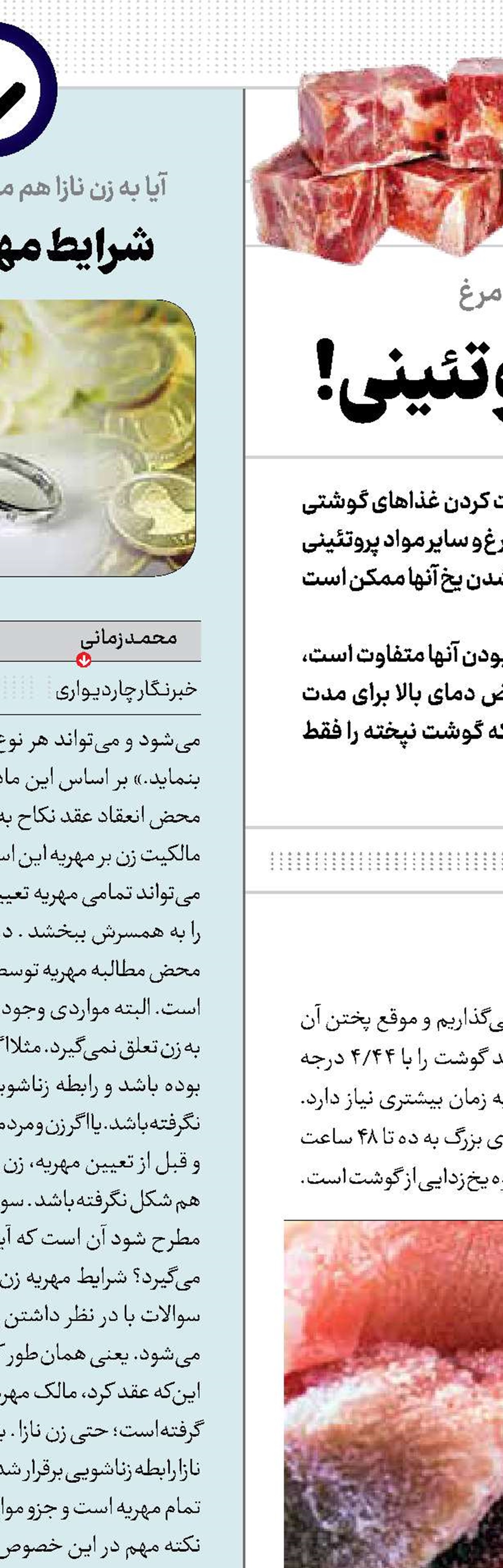گلوله‌های یخی پروتئینی!