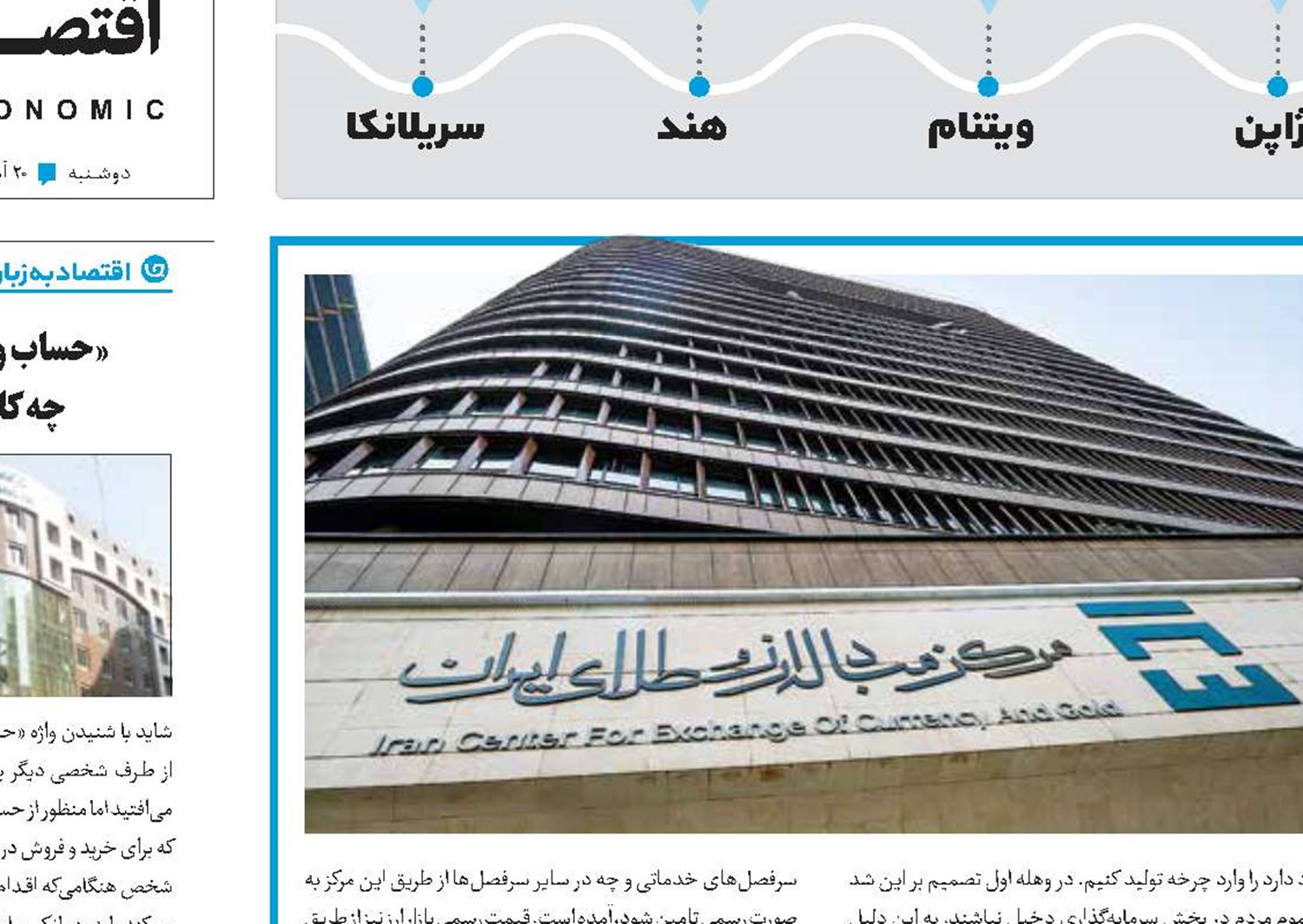 مرکز ارز، مرجع قیمت