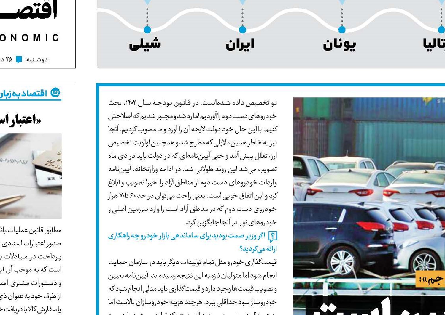 سرعت واردات خودرو پایین است