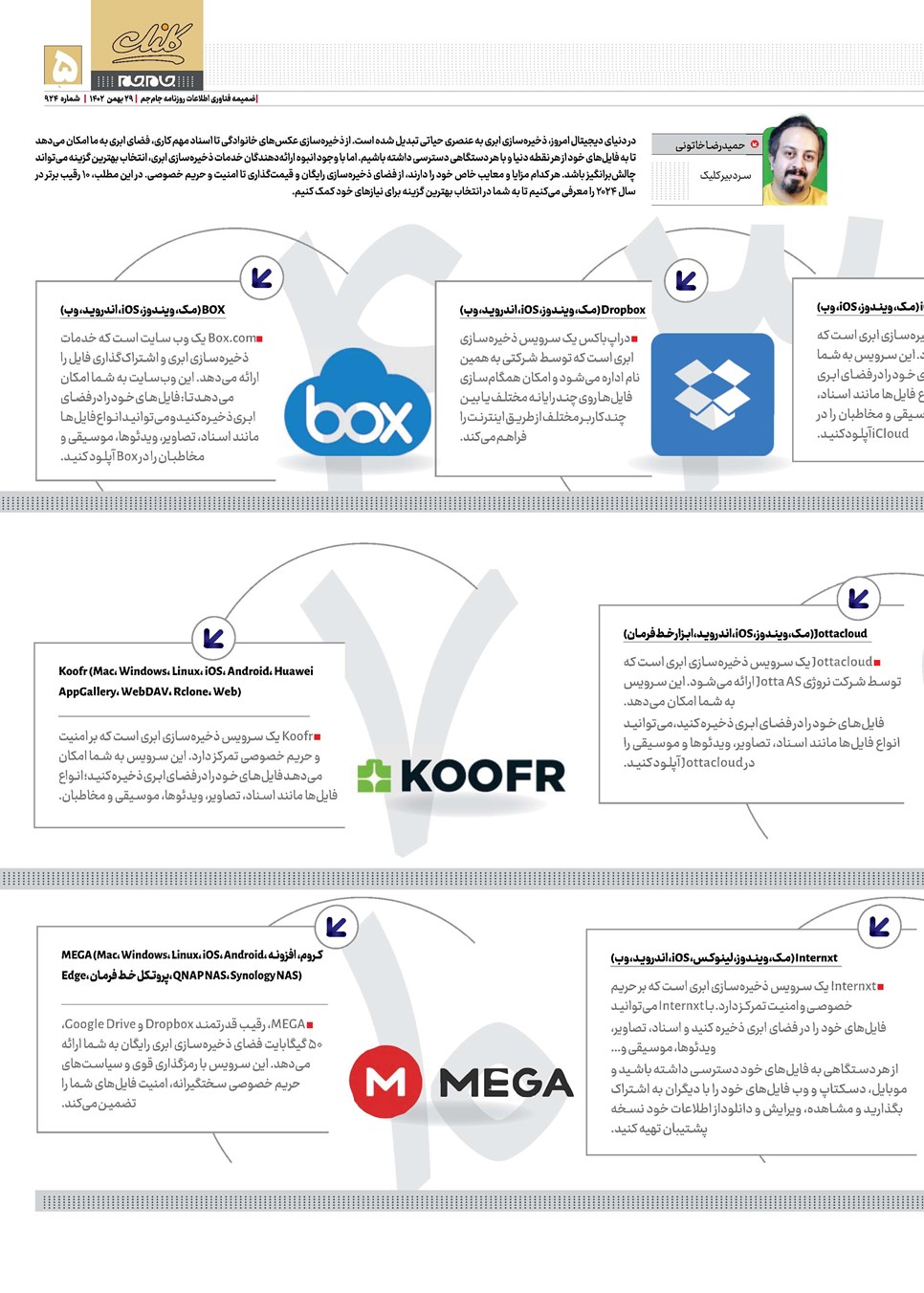 روزنامه تاریخ ۲۹ بهمن ۱۴۰۲