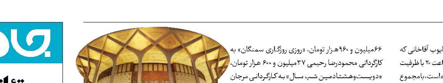 آمار فروش سالن‌های دولتی تئاتر