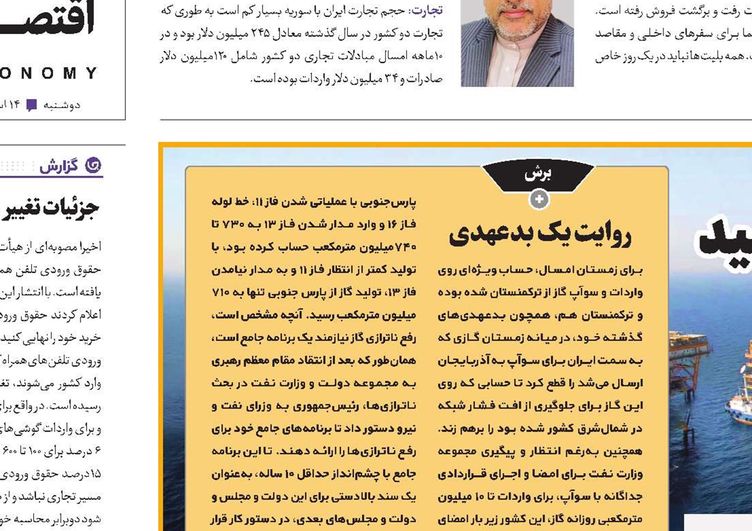 گرمای زمستان به داد بحران گاز رسید