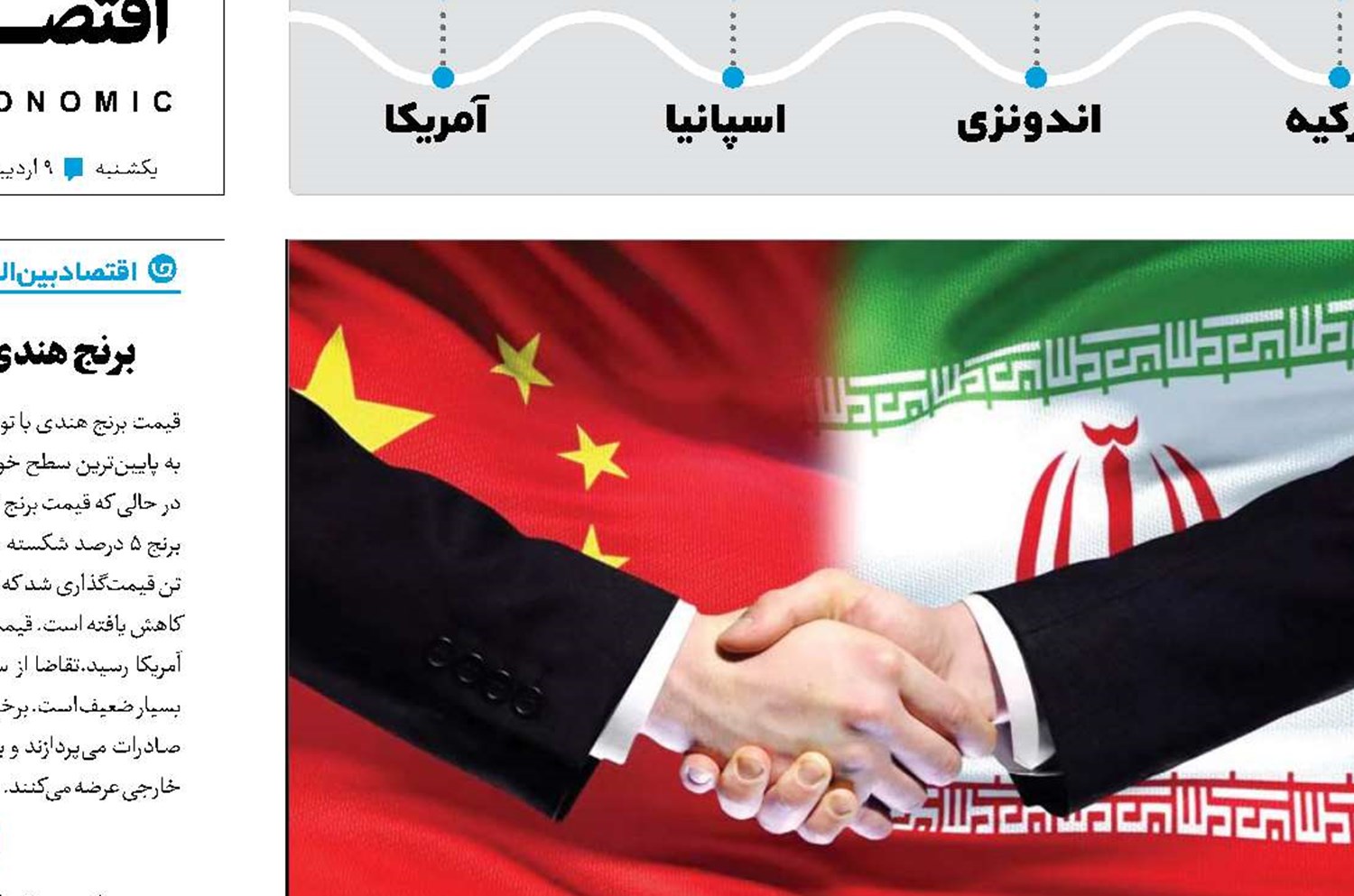 کوتاه شدن دیوار چین مقابل کالاهای ایرانی