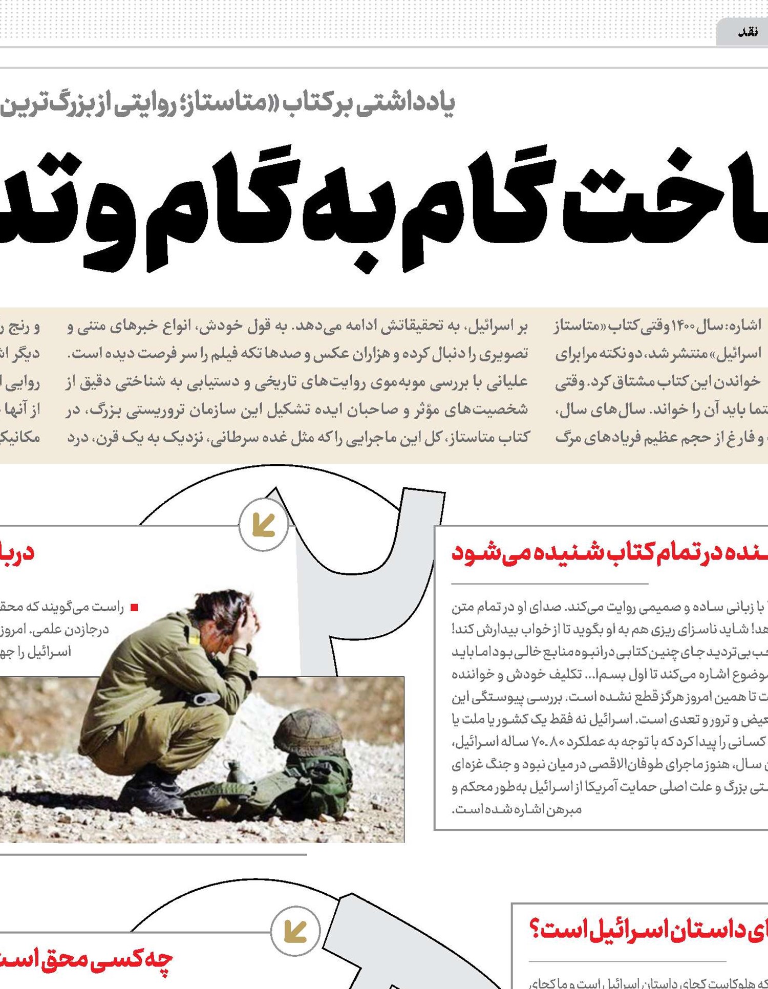 شناخت گام‌به‌گام و تدریجی جریان اسرائیل