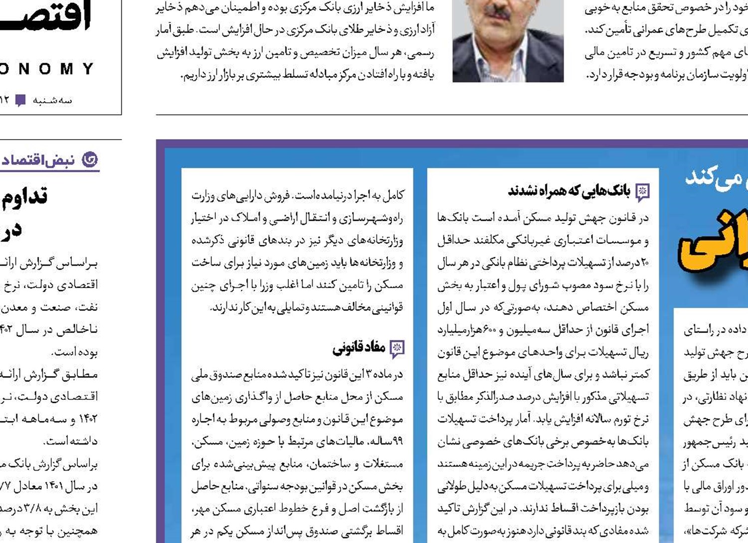 راه‌‌حل‌های دیوانی برای مسکن ایرانی