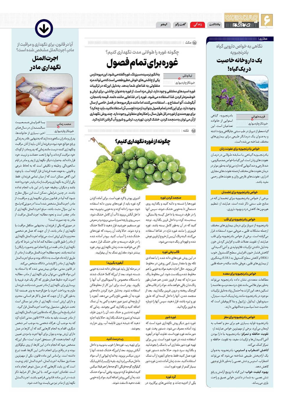 روزنامه تاریخ ۱ مرداد ۱۴۰۳