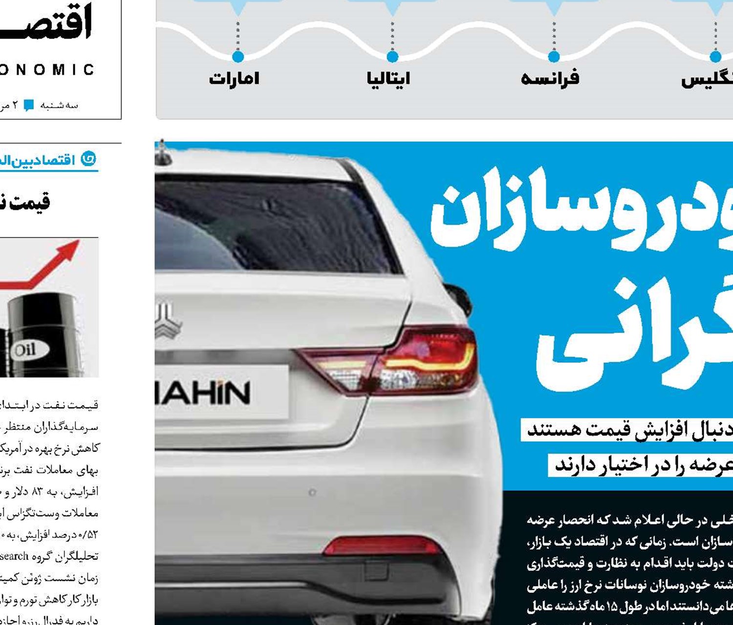 گروکشی خودروسازان برای گرانی
