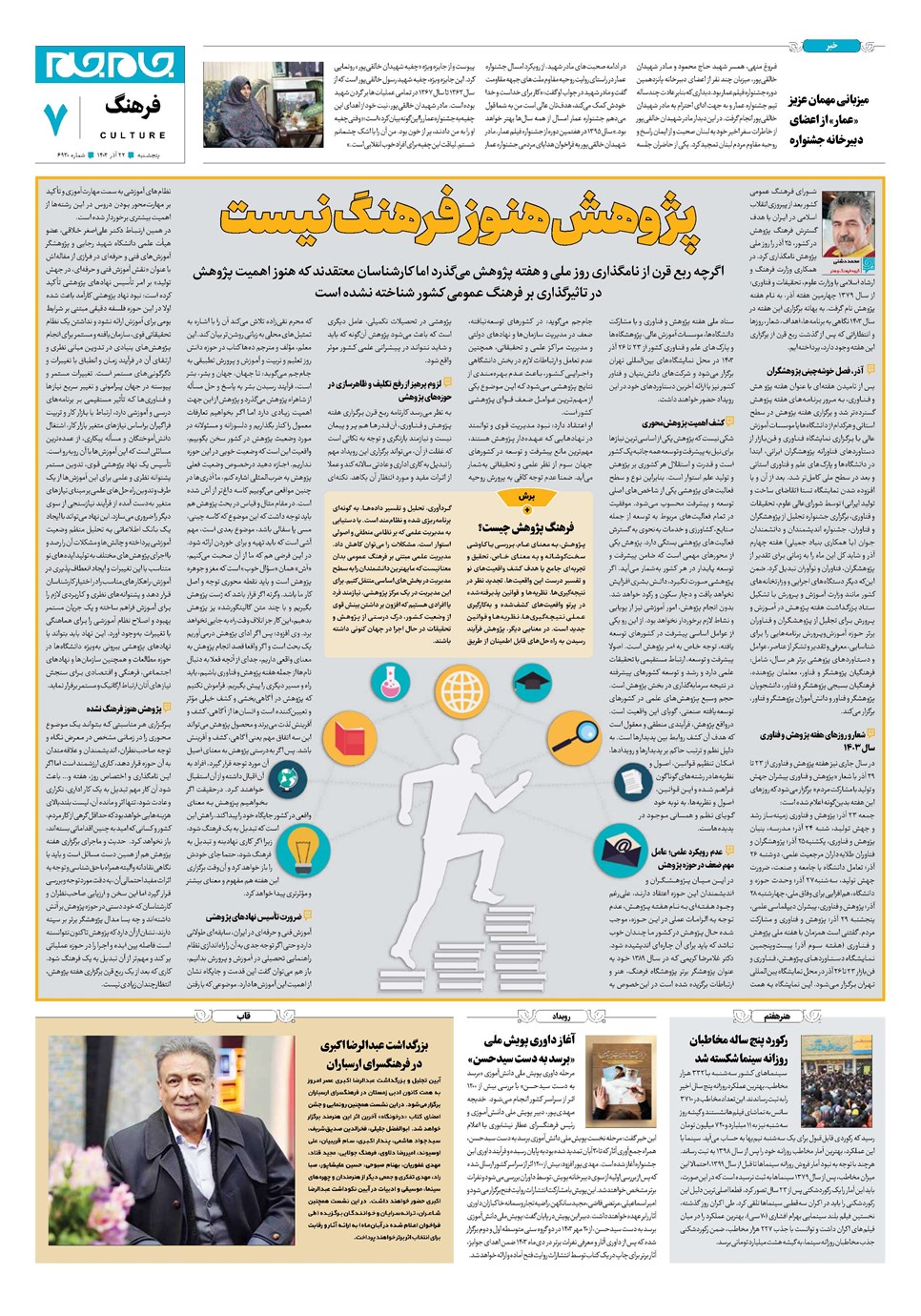 روزنامه تاریخ ۲۲ آذر ۱۴۰۳