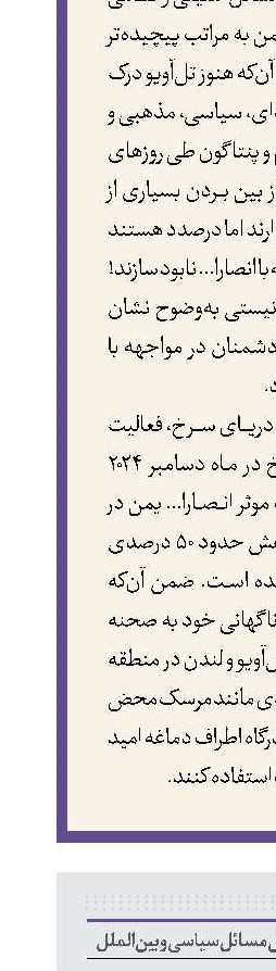 اقدامات غافلگیرکننده انصارا... یمن 