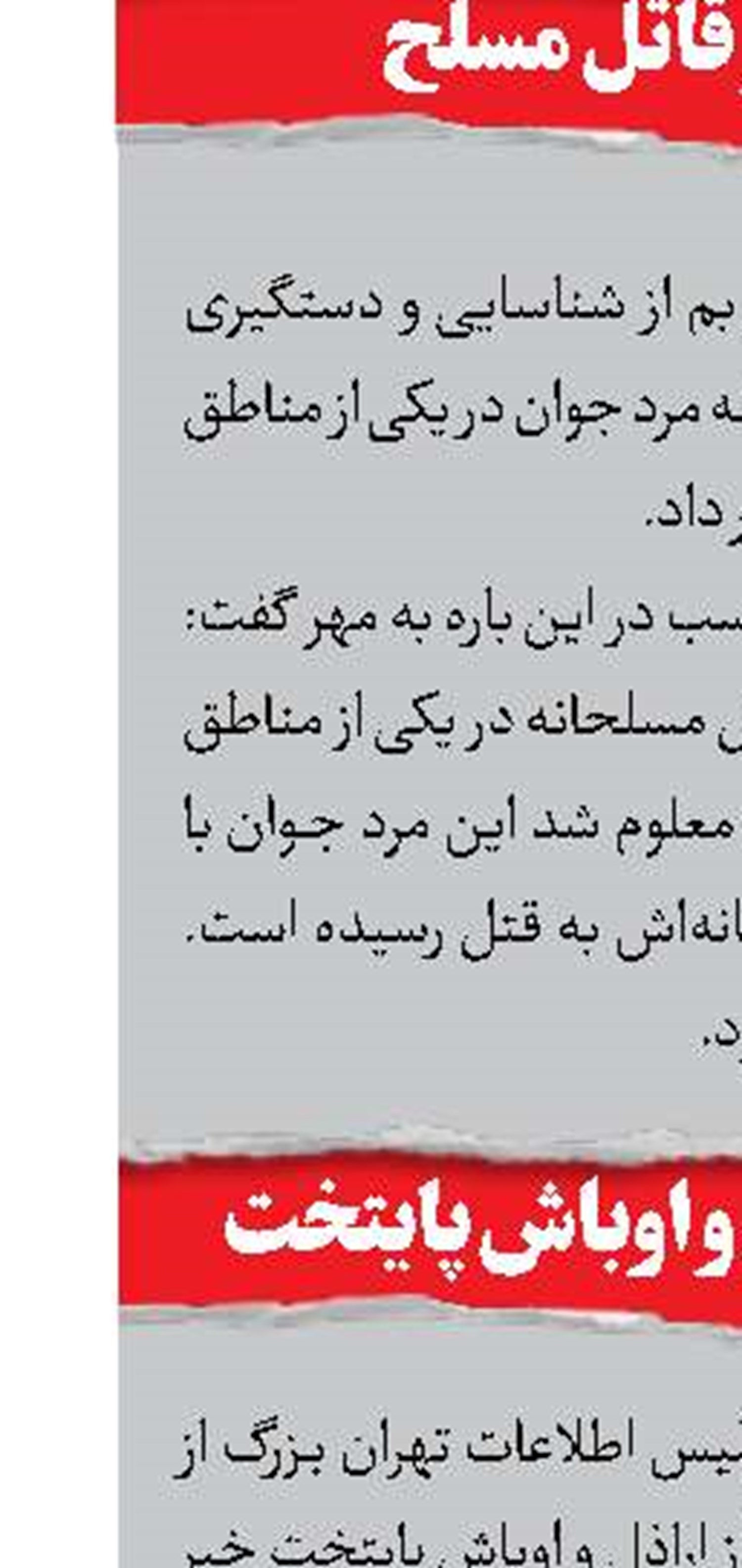 بازداشت اراذل و اوباش پایتخت