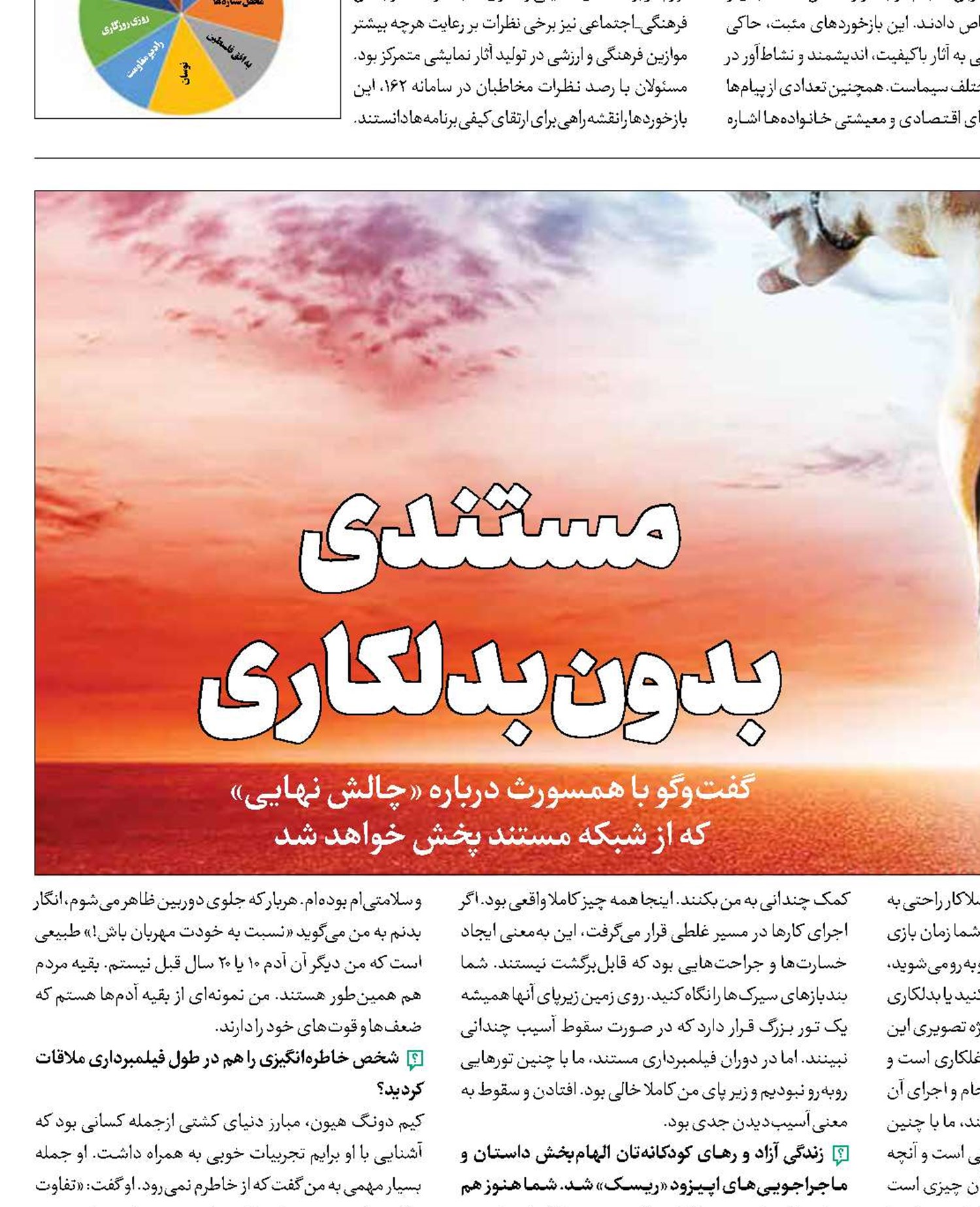 مستندی بدون بدلکاری