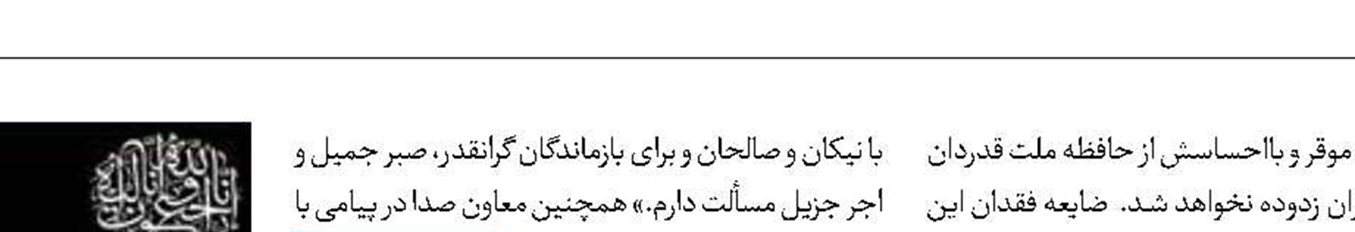   رضوی، راوی باورمند حماسه‌ها بود